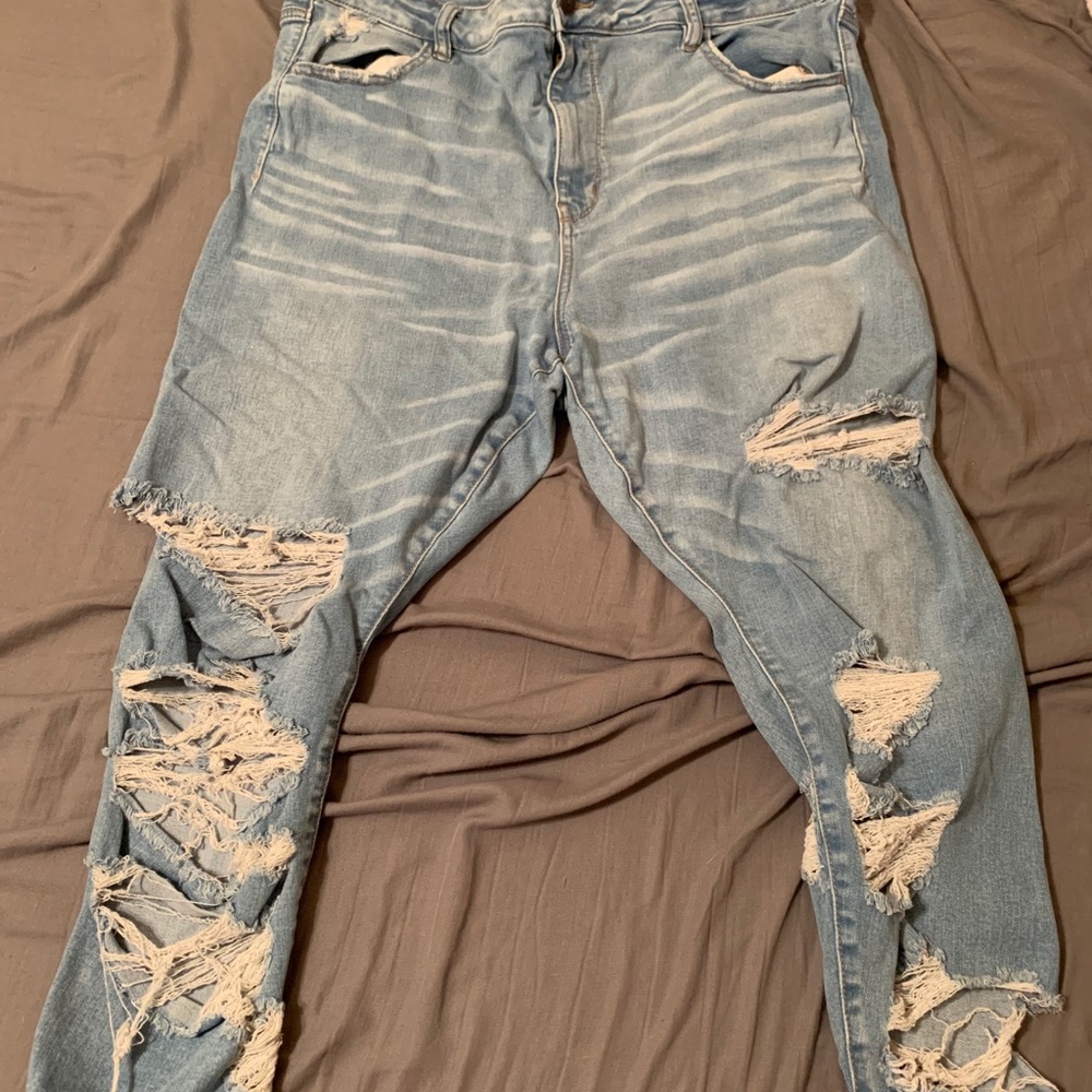 Ripped American Eagle jeans